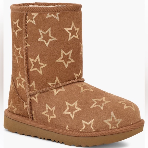 UGG® Kids' Classic Il Iridescent Stars Boot - Picture 1 of 10